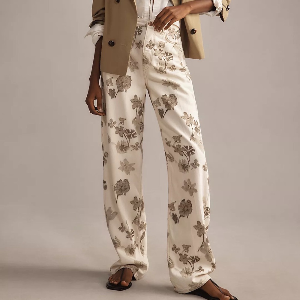 Scotch & Soda The Ripple High-Rise Straight Jeans